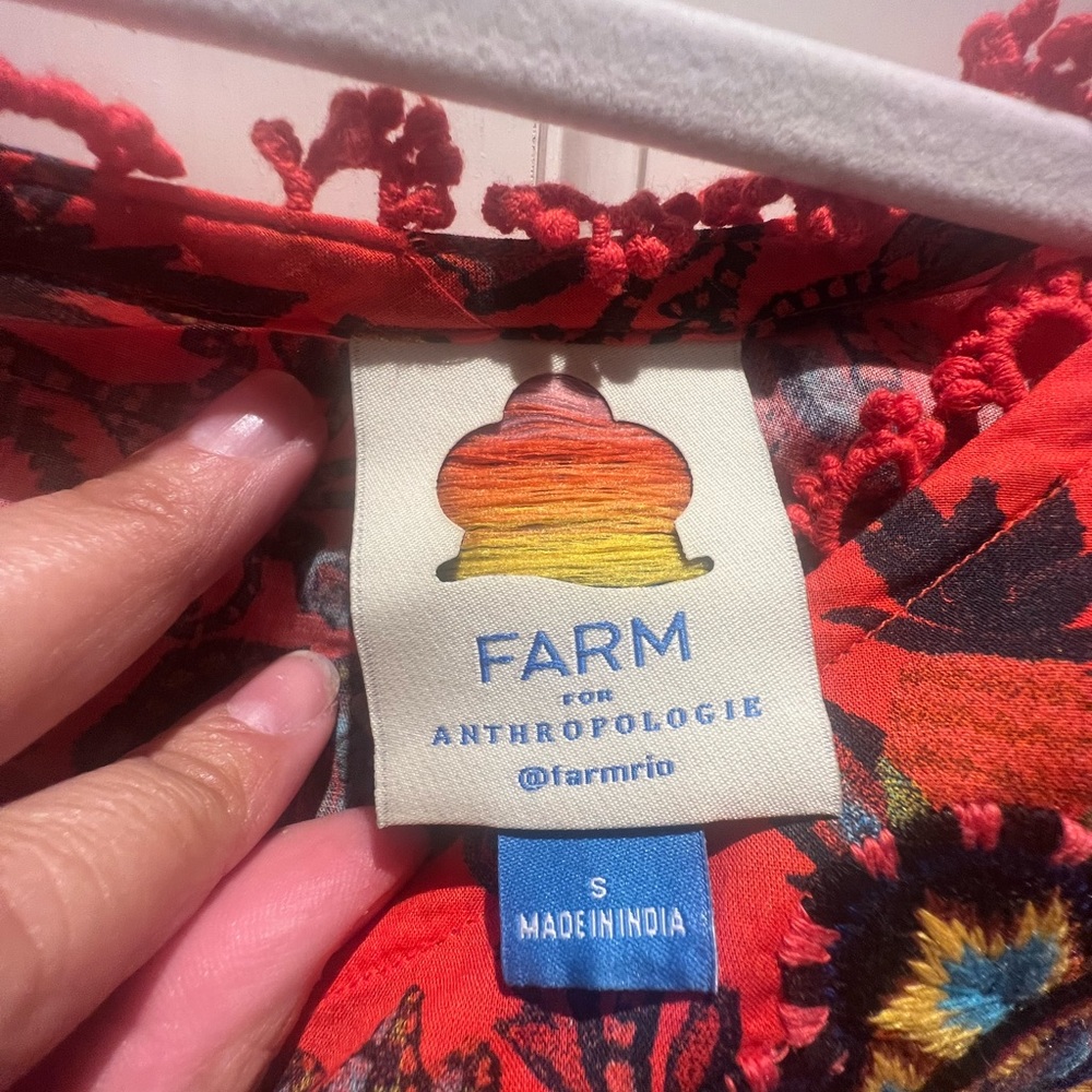 Farm Rio One Shoulder Crop Top - Picture 5 of 5